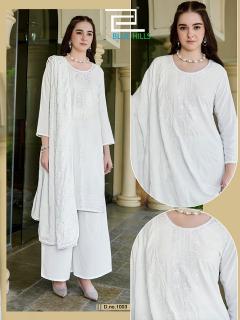 Blue hills white lily designer kurtis wholesale in chennai